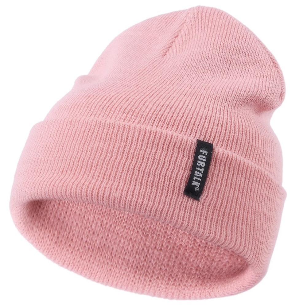 Furtalk Rose Pink Beanie - Brand New/Never Worn